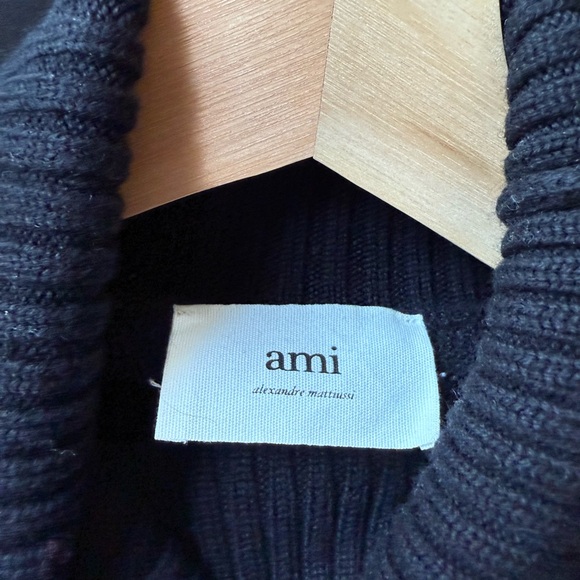 Ami De Coeur - black turtleneck jumper - Picture 4 of 4